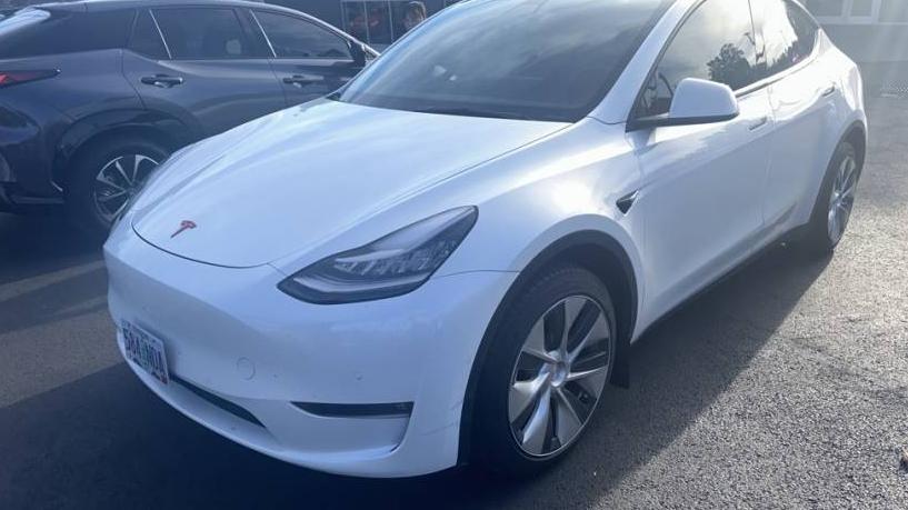 TESLA MODEL Y 2021 5YJYGDEE0MF241431 image